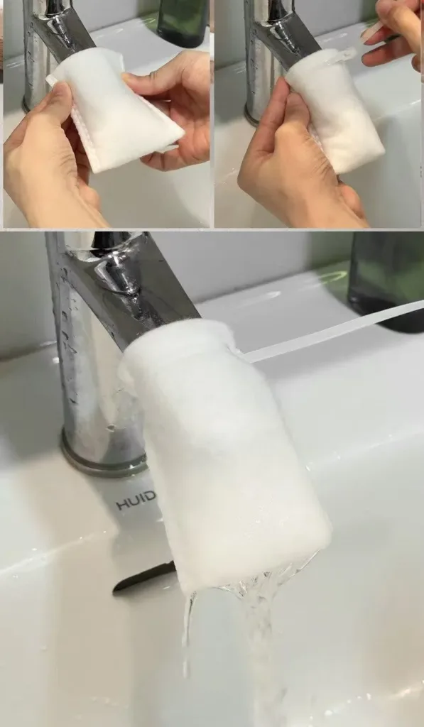 【水龍頭過濾棉袋】廚房、浴室都好用!這款過滤棉讓你用水更安心,柔軟棉質過濾雜質,減少水垢與顆粒,出水也能更柔順,清潔又方便! - 12